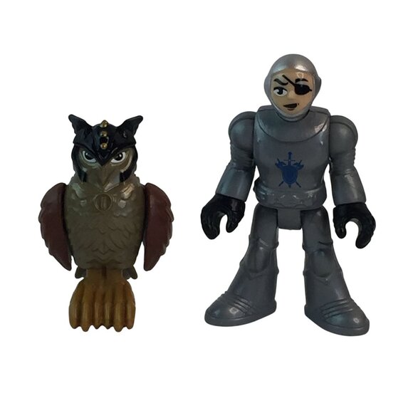 Fisher Price Imaginext Castle Weapon Set Eagle Talon Knight Owl Gauntlet Vehicle - Picture 9 of 13